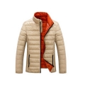 Ultra sottili inverni pieghevoli stanno collo d'oca giacca per gli uomini